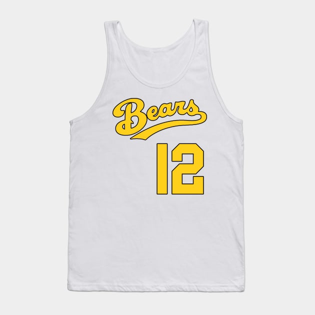 Tanner Boyle Vintage Bad News Bears Jersey (Front/Back Print) Tank Top by darklordpug